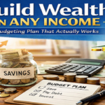 Build wealth on any income budgeting plan