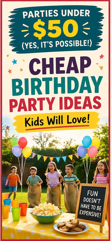 Cheap Birthday Party Ideas