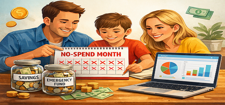 30-day no-spend month