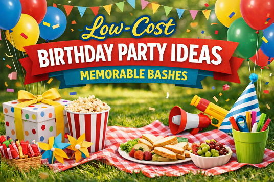 Low-Cost Birthday Party Ideas That Really Work (Fun Without Big Bills) Low‑Cost Birthday Party Ideas