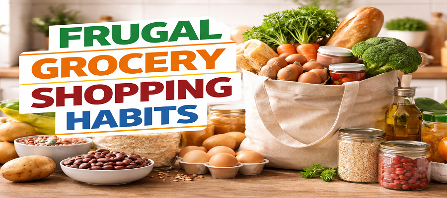 Frugal grocery shopping habits