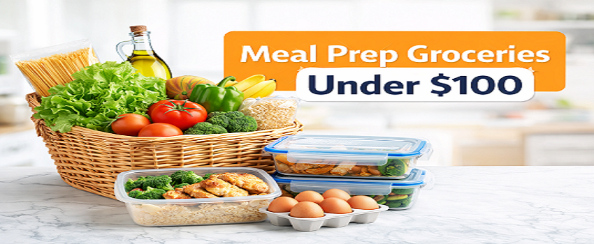 Meal Prep Groceries Under $100