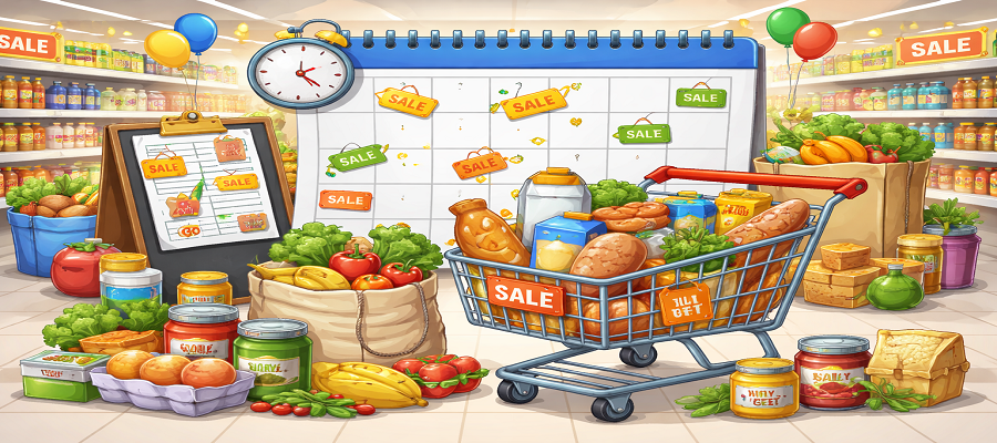 Grocery sales cycles