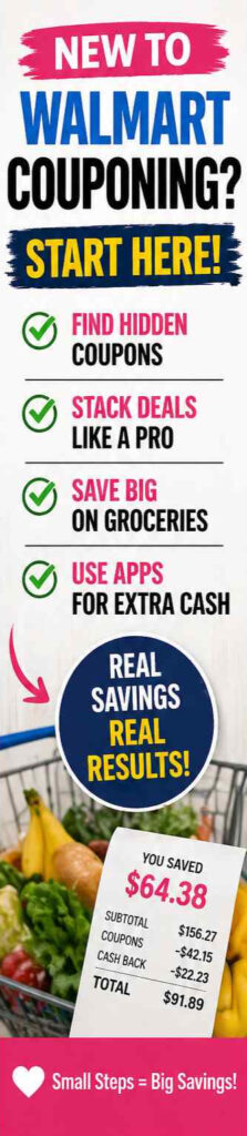 Learn how to start Walmart couponing step by step. Discover easy ways to find coupons, stack deals, and use apps to save money on every grocery trip. Real savings, simple methods, beginner friendly.