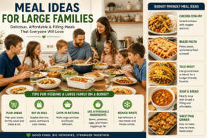 17 Budget Meal Planning for Large Families Ideas That Cut Grocery Bills ...