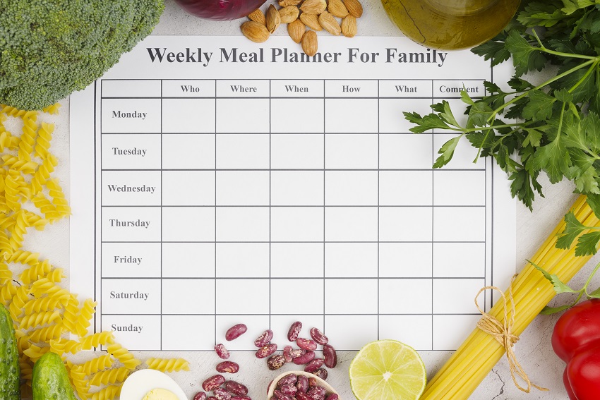 Weekly $50 grocery list (family of 4)
