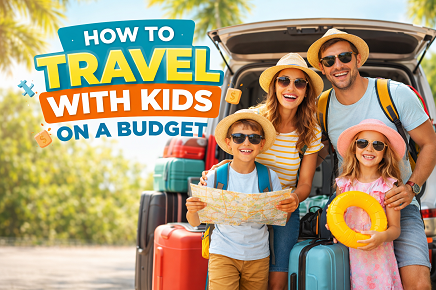 How to Travel with Kids on a Budget