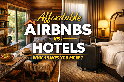 Affordable Airbnbs vs. Hotels
