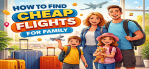 How to find cheap flights for family