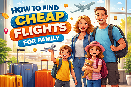How to Find Cheap Flights for Family | Smart Tips & Deals 2026 How to Find Cheap Flights for Family