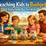 Teaching kids to budget