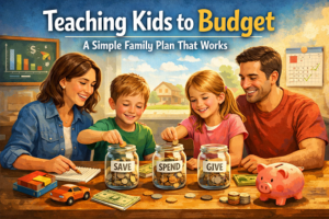 Teaching kids to budget