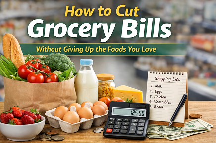 Budgeting for groceries and food
