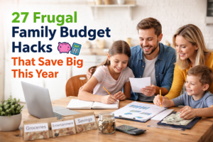 Frugal family budget hacks