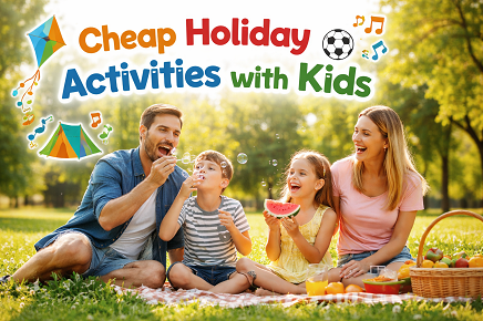 Cheap holiday activities with kids