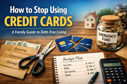 How to Stop Using Credit Cards