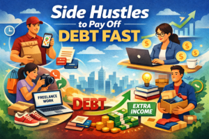 Side hustles to pay off debt fast