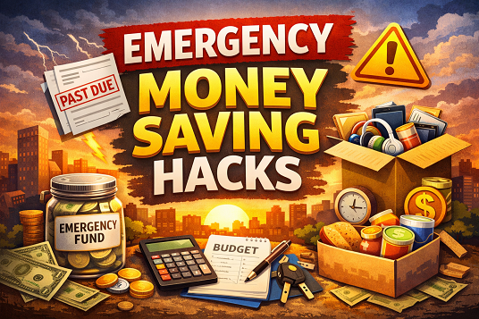 Emergency Money Saving Hacks