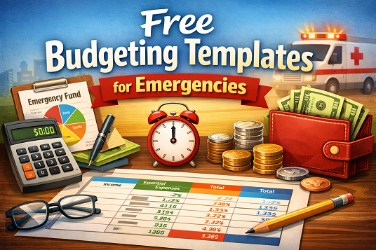 Free budgeting templates for emergencies