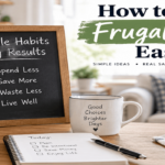How to make frugal living easier with simple family budgeting, meal planning, saving money, and low-cost daily habits