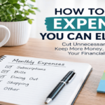How to find expenses you can eliminate using a monthly expense checklist to cut unnecessary costs and save more money.