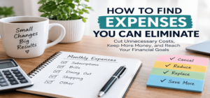 How to find expenses you can eliminate using a monthly expense checklist to cut unnecessary costs and save more money.