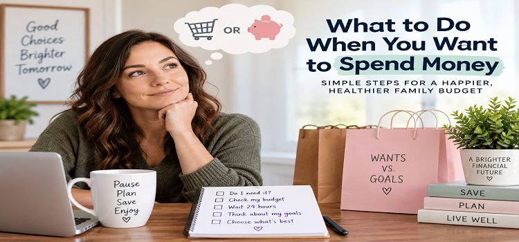 What to do when you want to spend money with simple ways to control impulse spending and protect your family budget