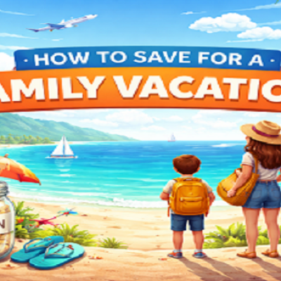 How to save for a family vacation