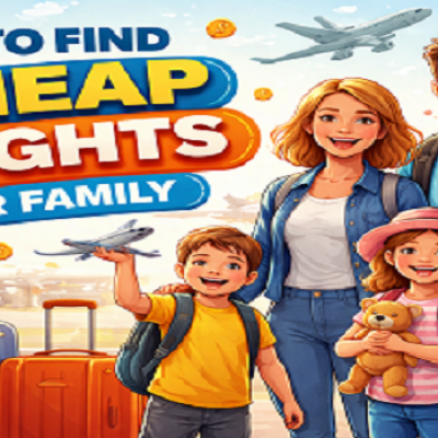 How to find cheap flights for family