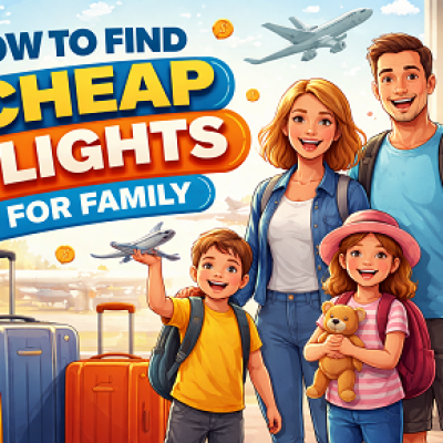 How to Find Cheap Flights for Family