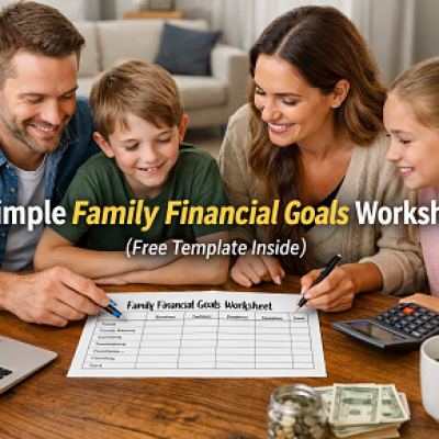 Family financial goals worksheet