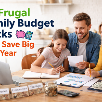 Frugal family budget hacks