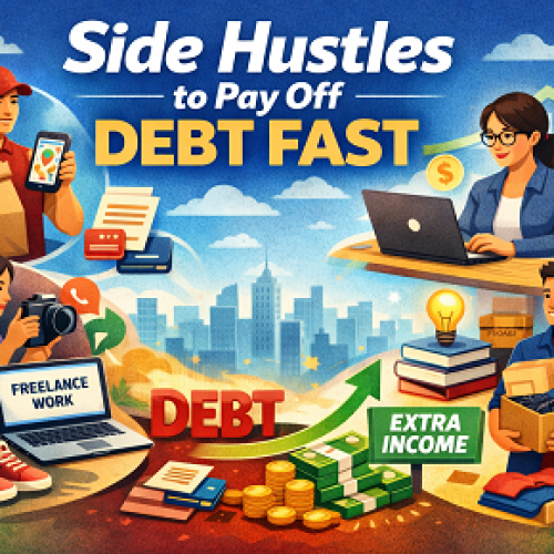 Side hustles to pay off debt fast