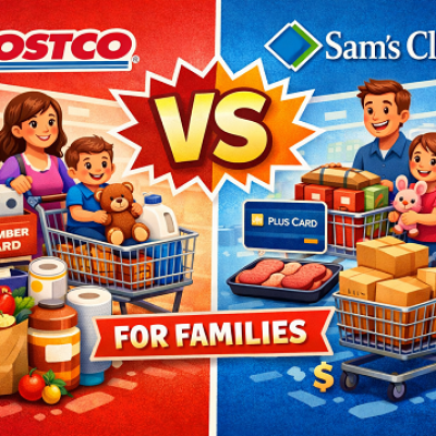 Costco vs. Sam’s Club for Families