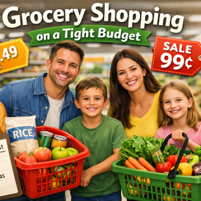 How to grocery shop on a tight budget
