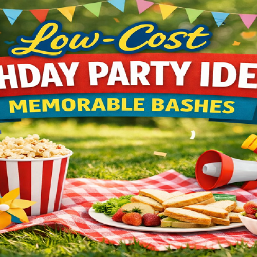Low-cost birthday party ideas